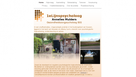 Eerstelijns Psycholoog Annelies Mulders