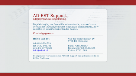 Ad-Est Support Administratieve Begeleiding