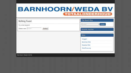 Barnhoorn/Weda BV