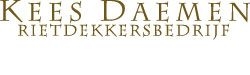 Logo Kees Daemen Rietdekkersbedrijf