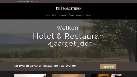 Vier Jaargetijden Hotel  Restaurant De