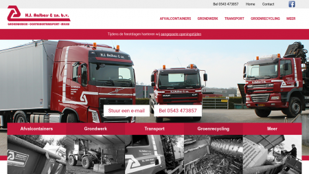 Aalbers Transport - Containers - Grondwerken