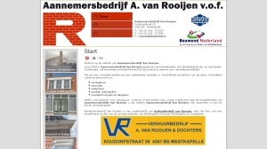 logo Rooijen Aannemer - en Bouwbedrijf VOF A van