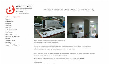 Bouw- en Onderhoudsbedrijf Acht tot Acht