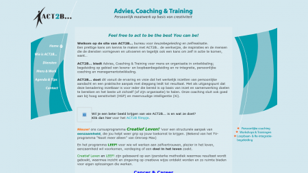 ACT2B... Advies Coaching & Training