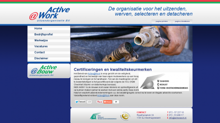 Active@Work Uitzendorganisatie BV