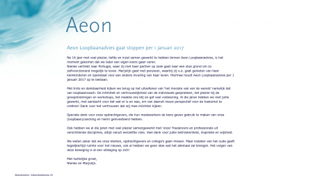 Aeon Loopbaanadvies