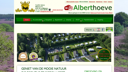 Alberthoeve Kampeerboerderij Manege