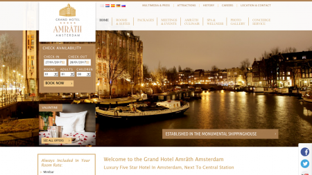 Amrâth Grand Hotel  Amsterdam