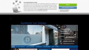 logo Goinga Apotheek  Van