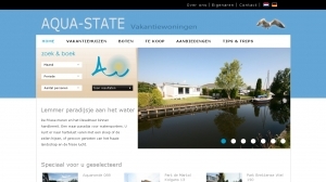 logo Aqua State Vakantiewoningen en Sloepverhuur