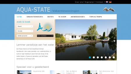 Aqua State Vakantiewoningen en Sloepverhuur