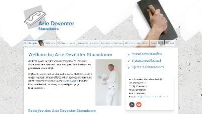 logo Arie Deventer Stukadoors Bedrijf