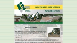 logo Arma Infra Aannemersbedrijf Civiele Techniek en groenvoorziening