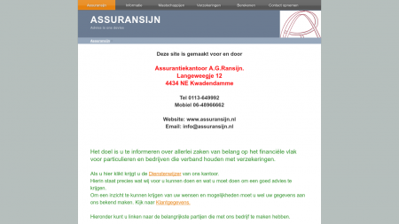 Ransijn Assurantiekantoor  A G