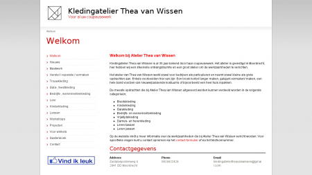 Wissen Atelier Thea van