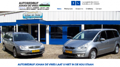 logo Vries Autobedrijf Johan de