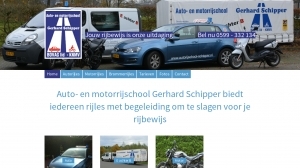 logo Auto- en Motorrijschool Gerhard Schipper