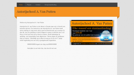 Putten Autorijschool A van