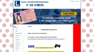 logo Klein Autorijschool Peter de