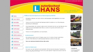 logo Hans Autorijschool en Motorrijschool