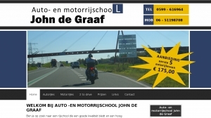 logo Autorijschool John de Graaf Motorrijschool