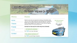 logo Sprong Autorijschool