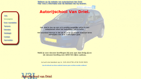 Driel Autorijschool Van