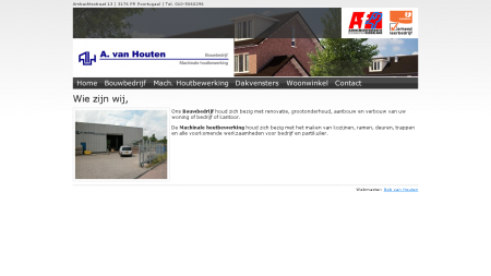 Houten Bouwbedrijf en Machinale Houtbewerking A van