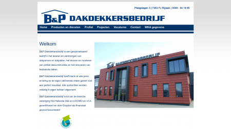 B & P Dakdekkersbedrijf BV