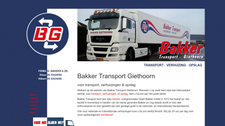 Bakker Transport en Verhuizingen Fa G