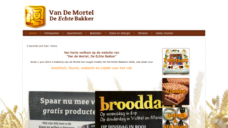 Mortel De Echte Bakker Van de