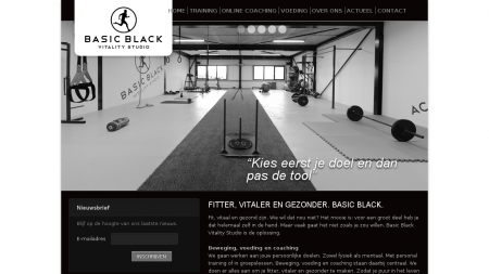 Basic Black Vitaliteit Personal Trainer