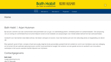 Bath Habit - Arjan Huisman Loodgietersbedrijf