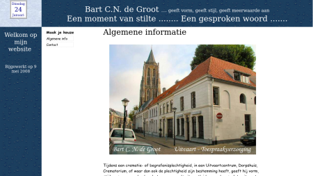 Groot Toespraakverzorging uitvaart Bart C N de