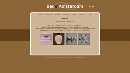 Bed in Amsterdam