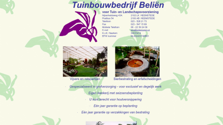 Beliën Tuinaanleg en Onderhoud