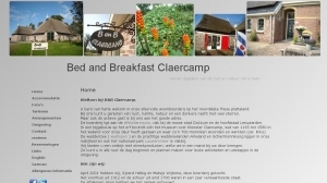 logo Bed and Breakfast Claercamp