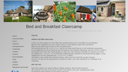 Bed and Breakfast Claercamp