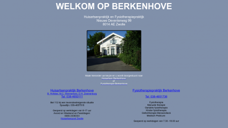 Fysiotherapie en Manuele Therapie Zwolle Zuid Berkenhove