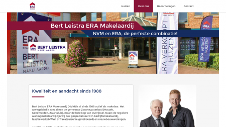 Makelaardij og Bert Leistra