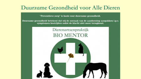 Bio Mentor Dierenartsenpraktijk & Natuurlijke Apotheek