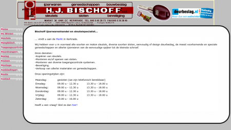 Bischoff IJzerhandel & Sleutelspecialist H J