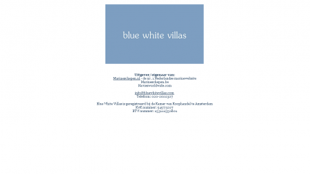 Blue White Villas