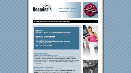 Boender Fitnesscentrum en shop