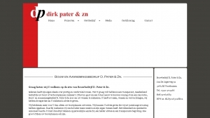 logo Bouwbedrijf en Aannemingsbedrijf Dirk Pater & Zn