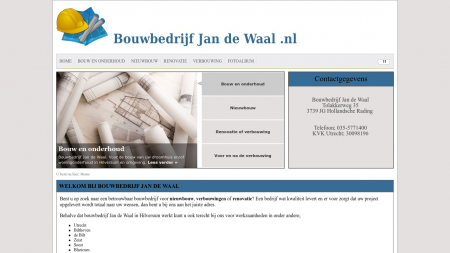 Waal Bouw- en Onderhoudsbedrijf Jan de