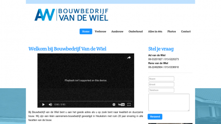 Bouwbedrijf van de Wiel