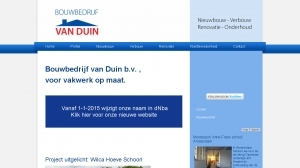 logo Duin Bouwbedrijf BV Van