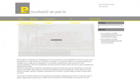 Peer BV Bouwbedrijf Van